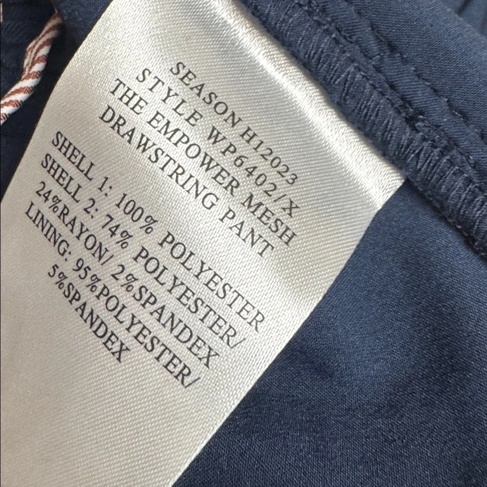 Wildfang Empower Navy Mesh Jogger Pants - Picture 10 of 10